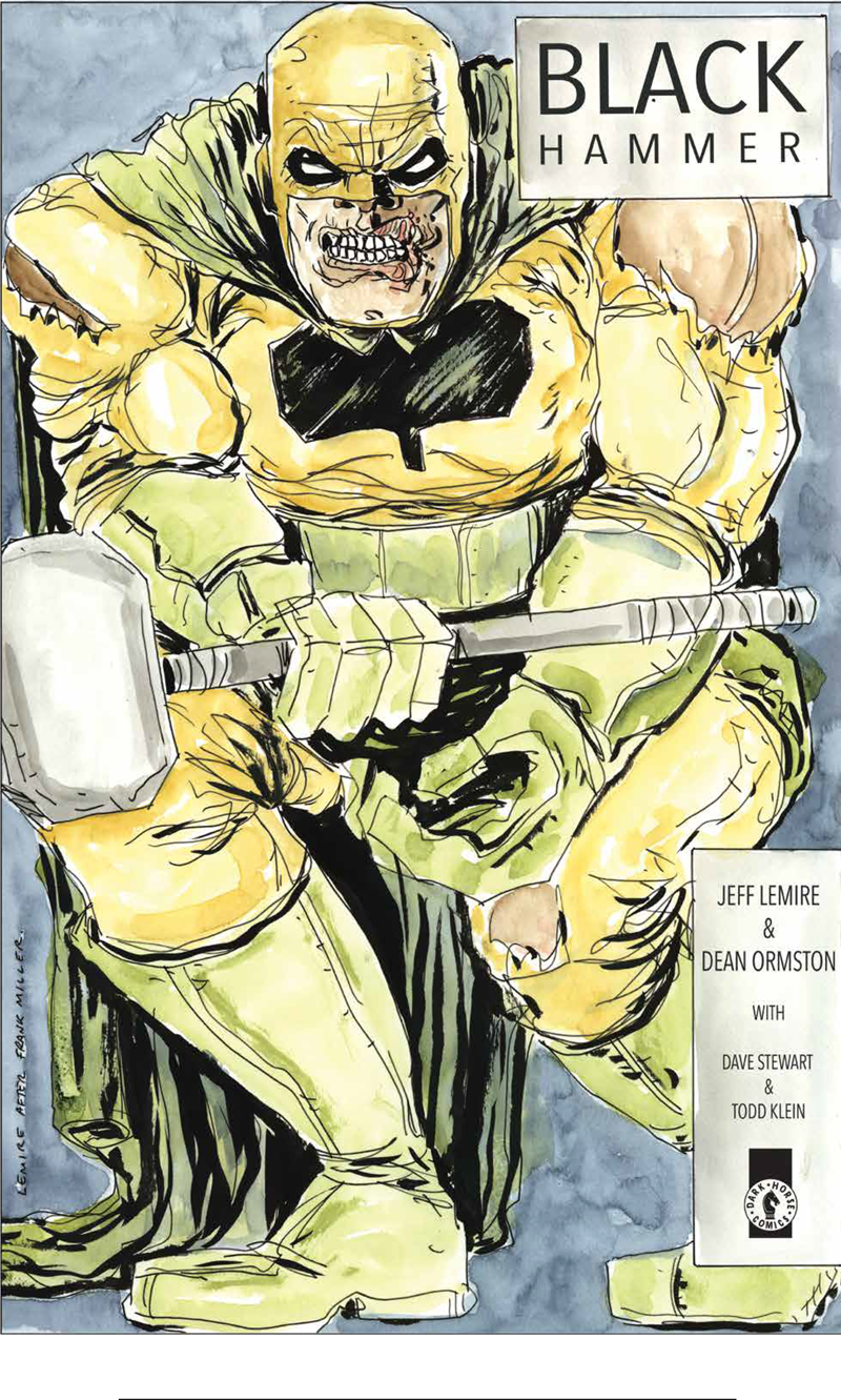 Illustration for article titled The First Black Hammer Spinoff Will Explore the Secret Pasts of Its Mysterious Villains
